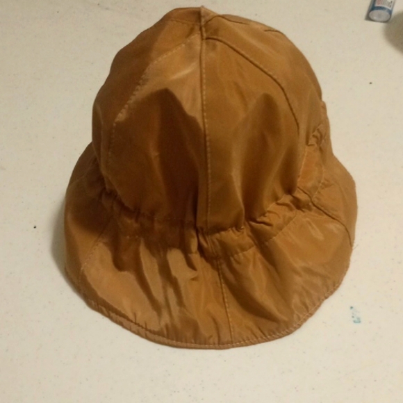 ☀️💦Foldable Packable Sun Rain Waterproof Tan Khaki Bucket Beach Hat PRICE FIRM - Picture 4 of 6
